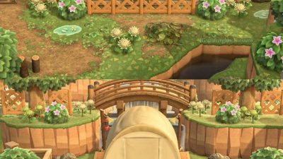 ACNH Codes Happy with how my new campsite turned out 💛 by  killxthexlimbo