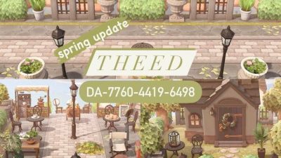 ACNH Codes [MI] hey acnh Reddit fam! I updated Theed for spring. Make sure to visit the Cosy’s basement for a surprise! Thank you for 5,000 visitors 🥺🥰❤️ by  samfuentes94