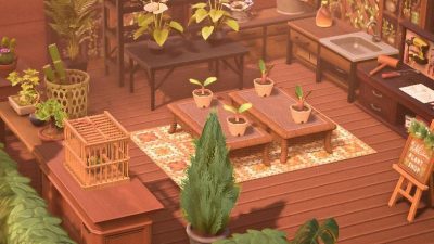 ACNH Codes Made a little plant shop for Leif! 🌱🌿 by  am9640
