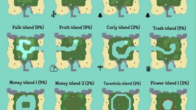 ACNH Codes Mystery islands by  nroorda4