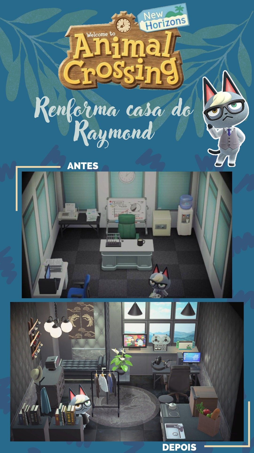 Reforma casa do Raymond 👓💕