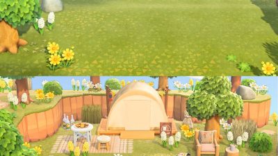 ACNH Codes Springcore campsite ⛺️🌼 Animal Crossing New Horizons by  annettekari5
