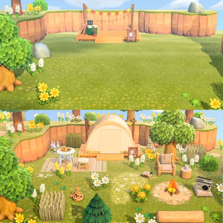 ACNH Codes Springcore campsite ⛺️? Animal Crossing New Horizons by  annettekari5