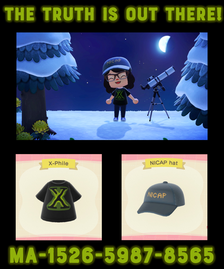 Animal Crossing: Any fellow X-Files nerds in the group? ?