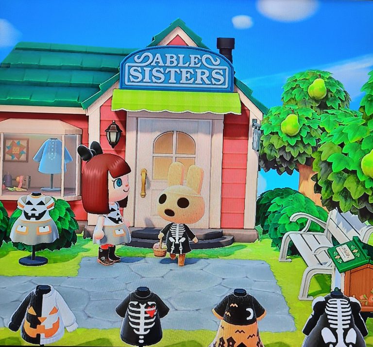 Animal Crossing: Coco…my Halloween muse. ☠️?