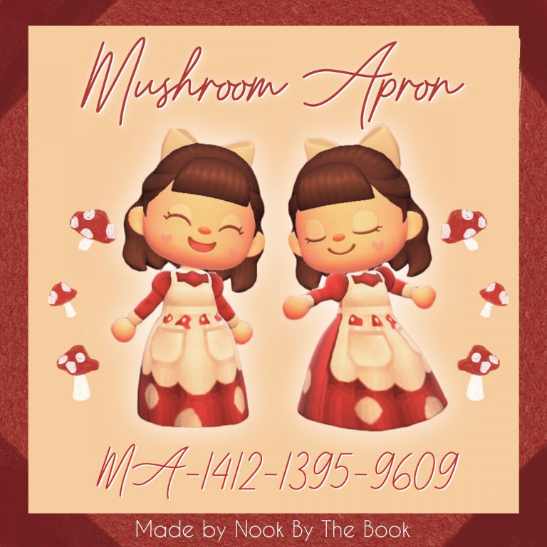 Animal Crossing: Cute little mushroom apron ??✨
