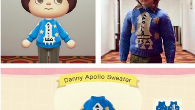 Animal Crossing: Danny had a rough time in The Shining but he sure had some groovy sweaters. 🚀