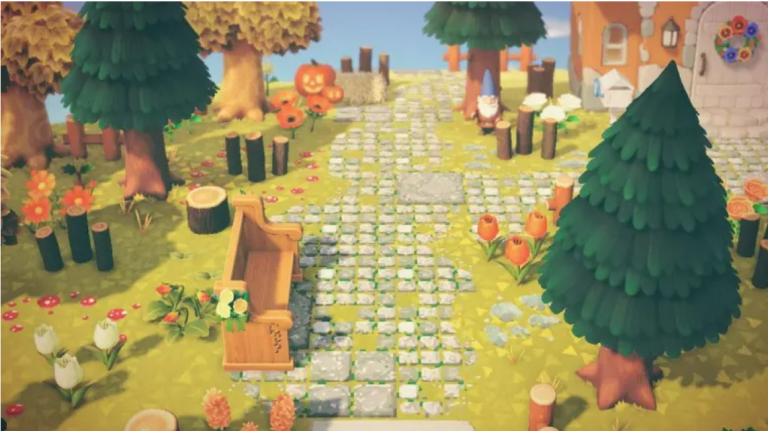 Animal Crossing: Does anyone know the creator code for these white cobbles designs?