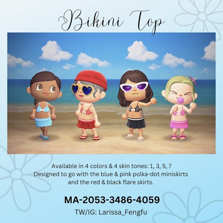 Animal Crossing: ?Feeling the heat? Time to suit up and hit the pool or beach! ??