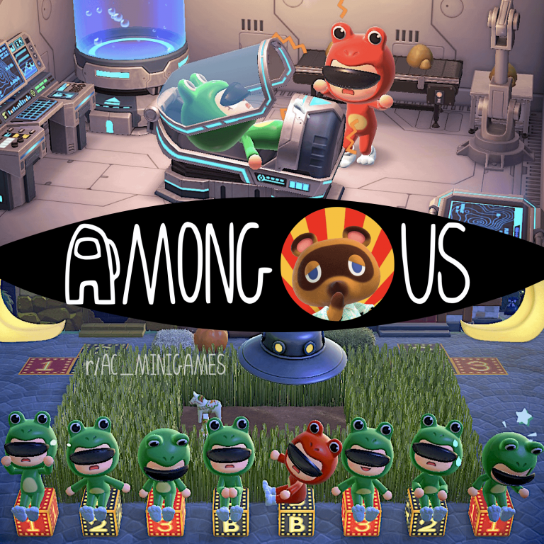 Animal Crossing: I made Among Us? 8 Players, 2 Impostors, and Lots of Deception!