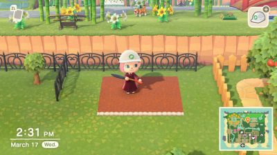 Animal Crossing: I need help making my designs so I can dig and plant on top of them. Any ideas?
