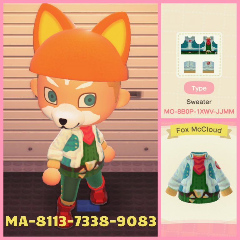 Animal Crossing: I remade my Fox design