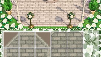 Animal Crossing: It’s been a long time in the making and I’m super proud to show you guys the path I made <3 what do you think?!