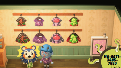 Animal Crossing: Made a whole line to match my town themes! Enjoy my spooky shirts!