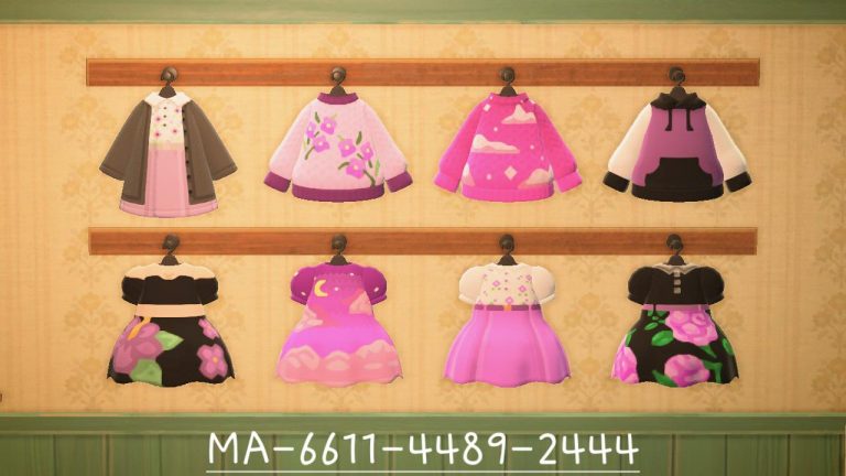 Animal Crossing: Magenta Floral Set ?