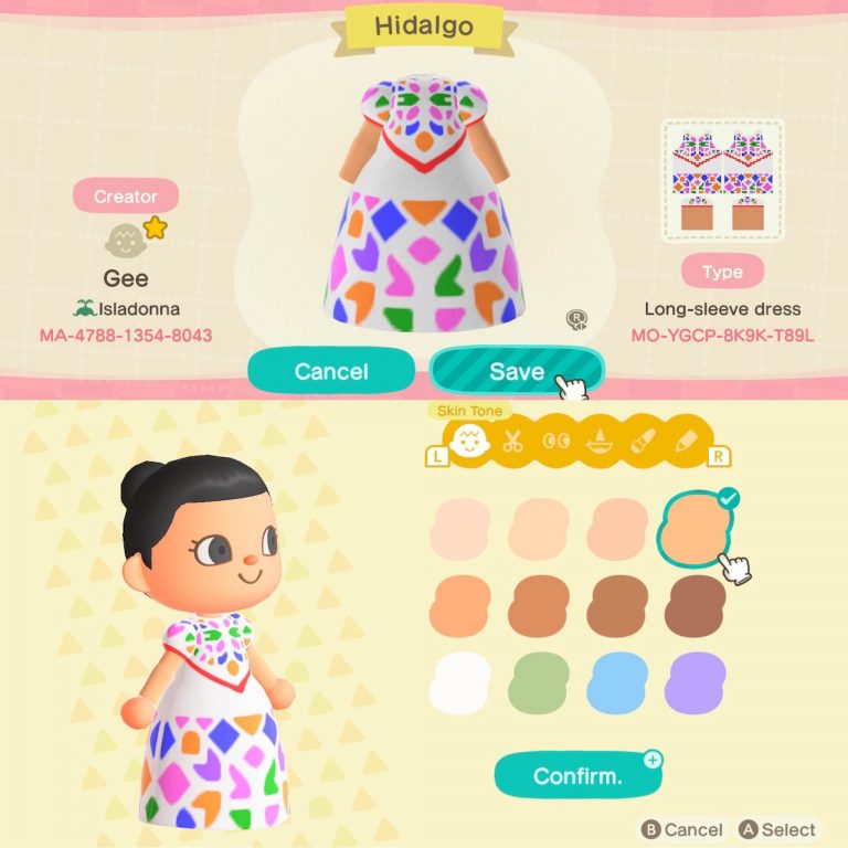 Animal Crossing: Mexican Dress series – Hidalgo