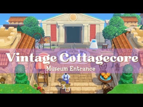 Animal Crossing: Museum Entrance | ACNH Speed Build