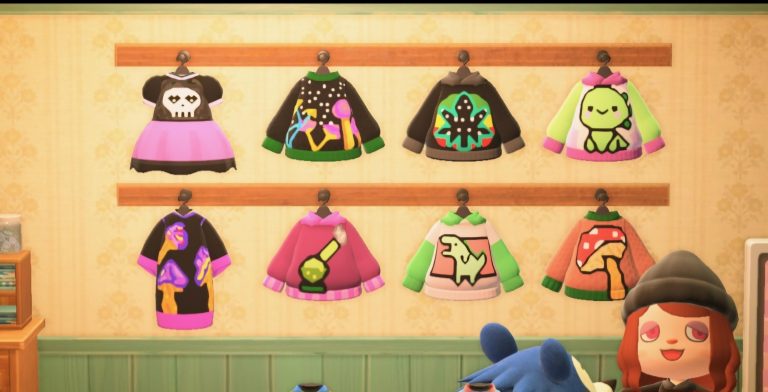 Animal Crossing: My clothes designs