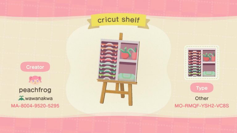 Animal Crossing: My friend is making a craft room in her house so I made this for her :)