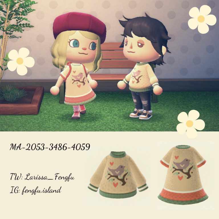 Animal Crossing: ??New design for spring. Put a bird on it! ?MA-2053-3486-4059