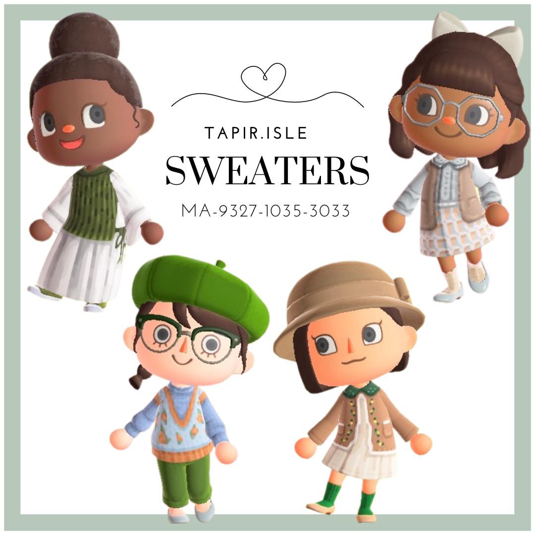 Animal Crossing New designs for fall