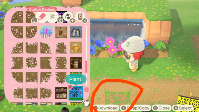 Animal Crossing: Path help please?