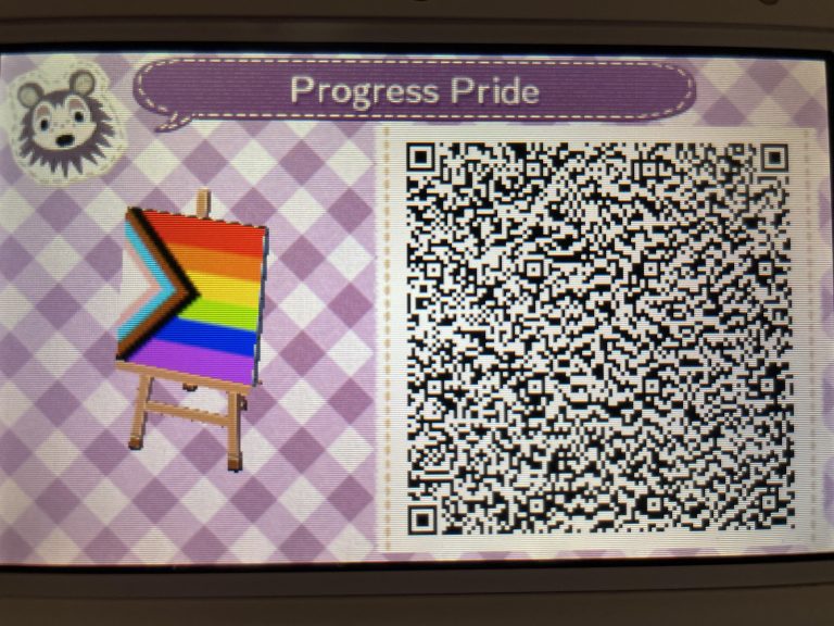 Animal Crossing: Progress Pride flag I made 🏳️‍🌈🏳️‍⚧️😍