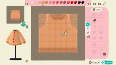 Animal Crossing: Simple Holiday Sweaters (How to/Pixel Preview)