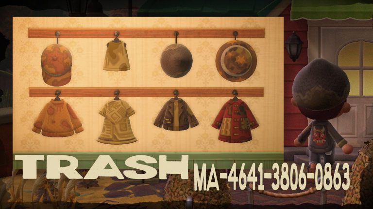 Animal Crossing: TRASH for dystopian wastelands, steampunk factories, & other trashcore islands. Fill your Ables with Trash! ?️ MA-4641-3806-0863