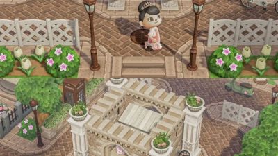 Animal Crossing: hey guys do you know what this brick path and sidewalk code is?? :))