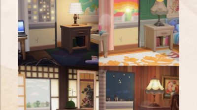 Animal Crossing: various balcony designs 🎶